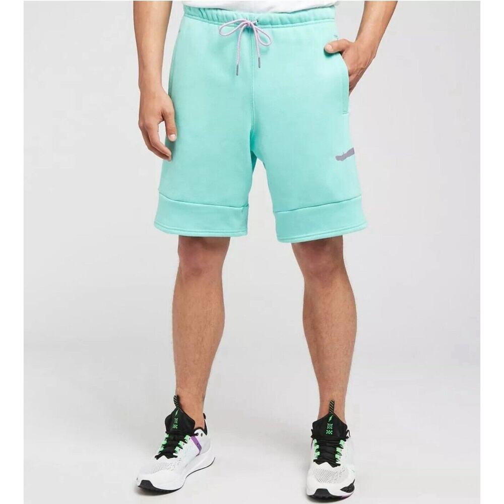 Nike Jordan Jumpman AIR Fleece Shorts Men’s Size Small Tropical Twist Daybreak